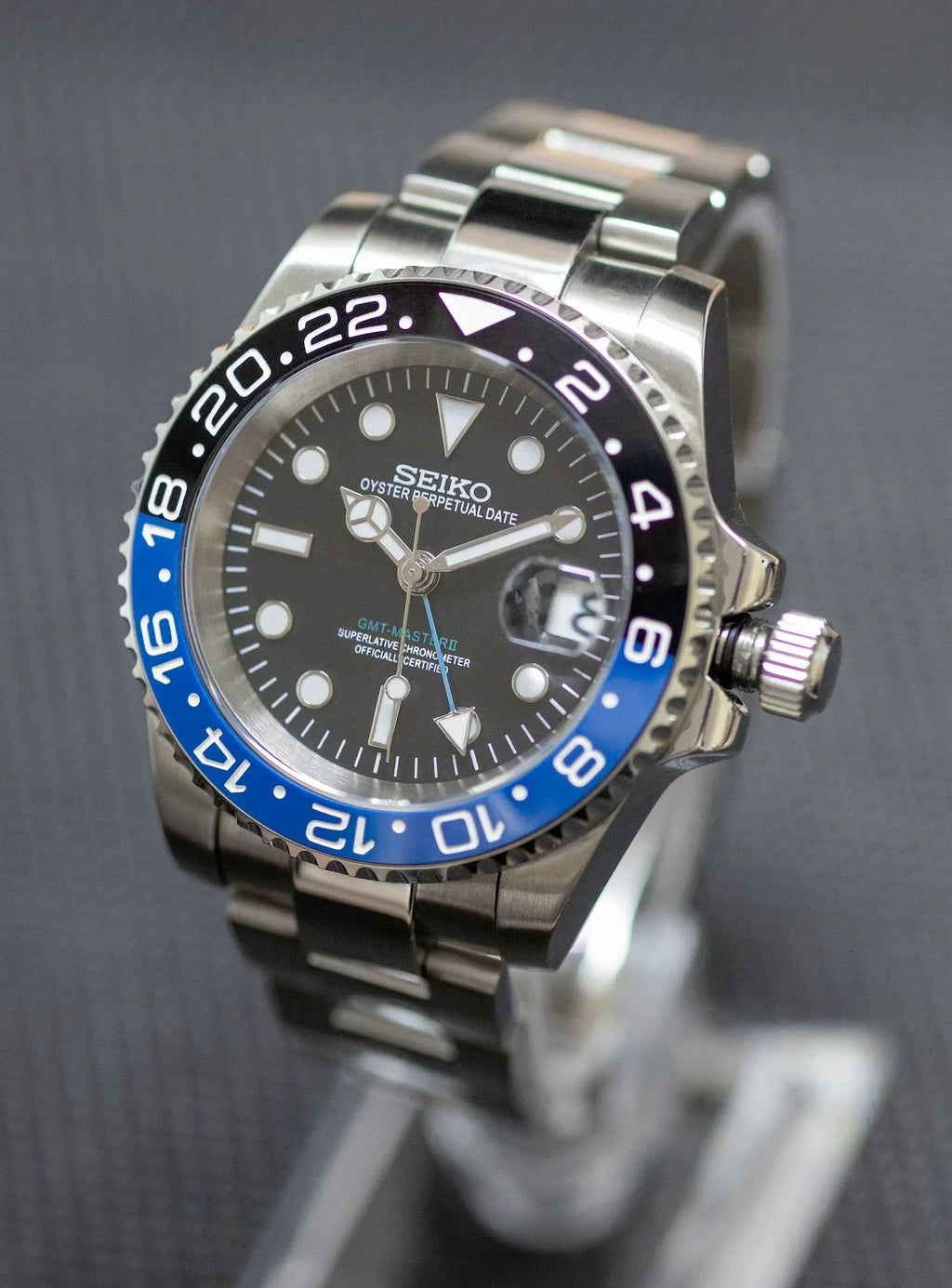 GMT MASTER 2 MOD BATMAN